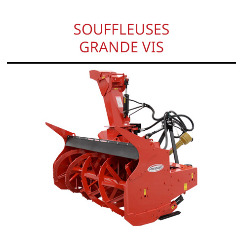 Souffleuses Grande Vis