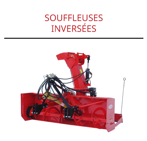 Souffleuses inversées