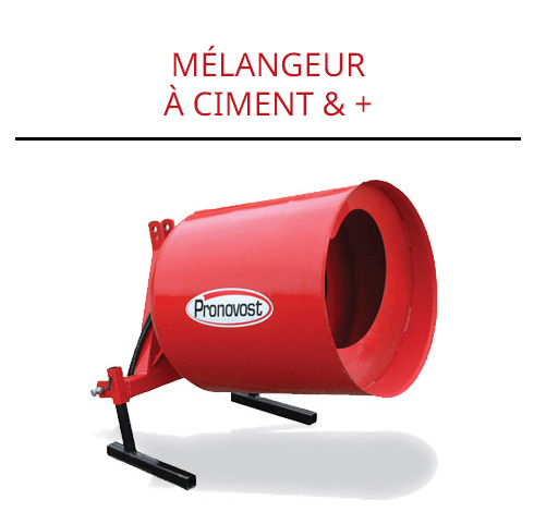Mélangeur à ciment et plus