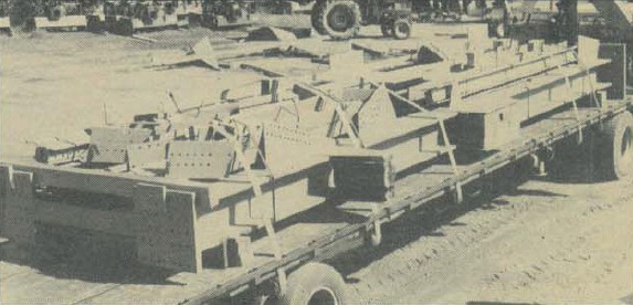 Mélangeur à béton pour la construction d'un barrage