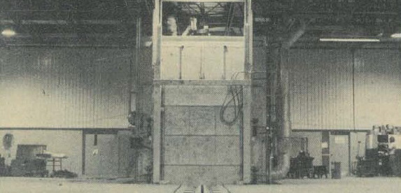 Fournaises pour l'usine Alcan de Saint-Gérard-des-Laurentides