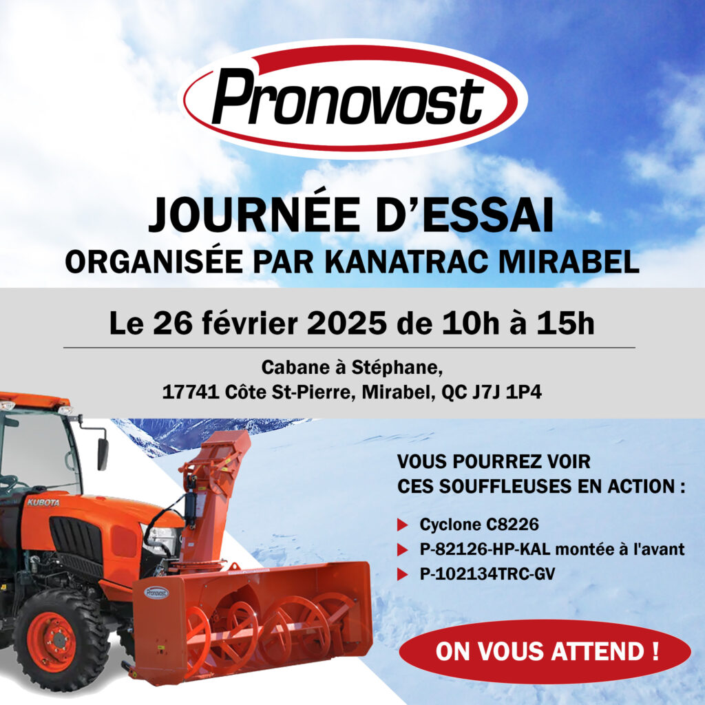 Journée d'essai par Kanatrac Mirabel
