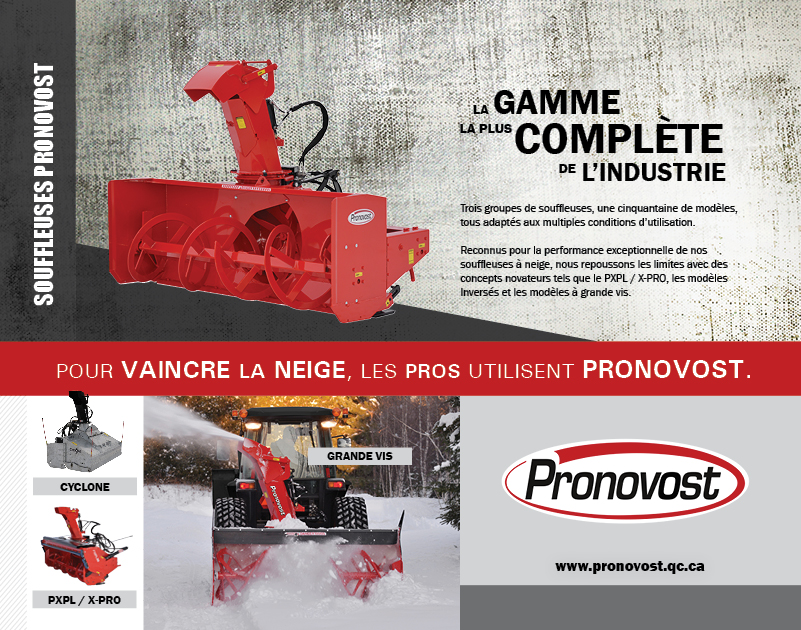 Brochure Déneigement commercial