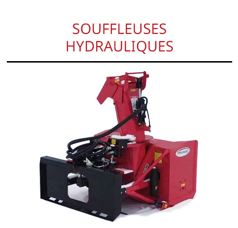 Souffleuses hydrauliques